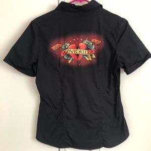 Lucky 13 Button Down Shirt